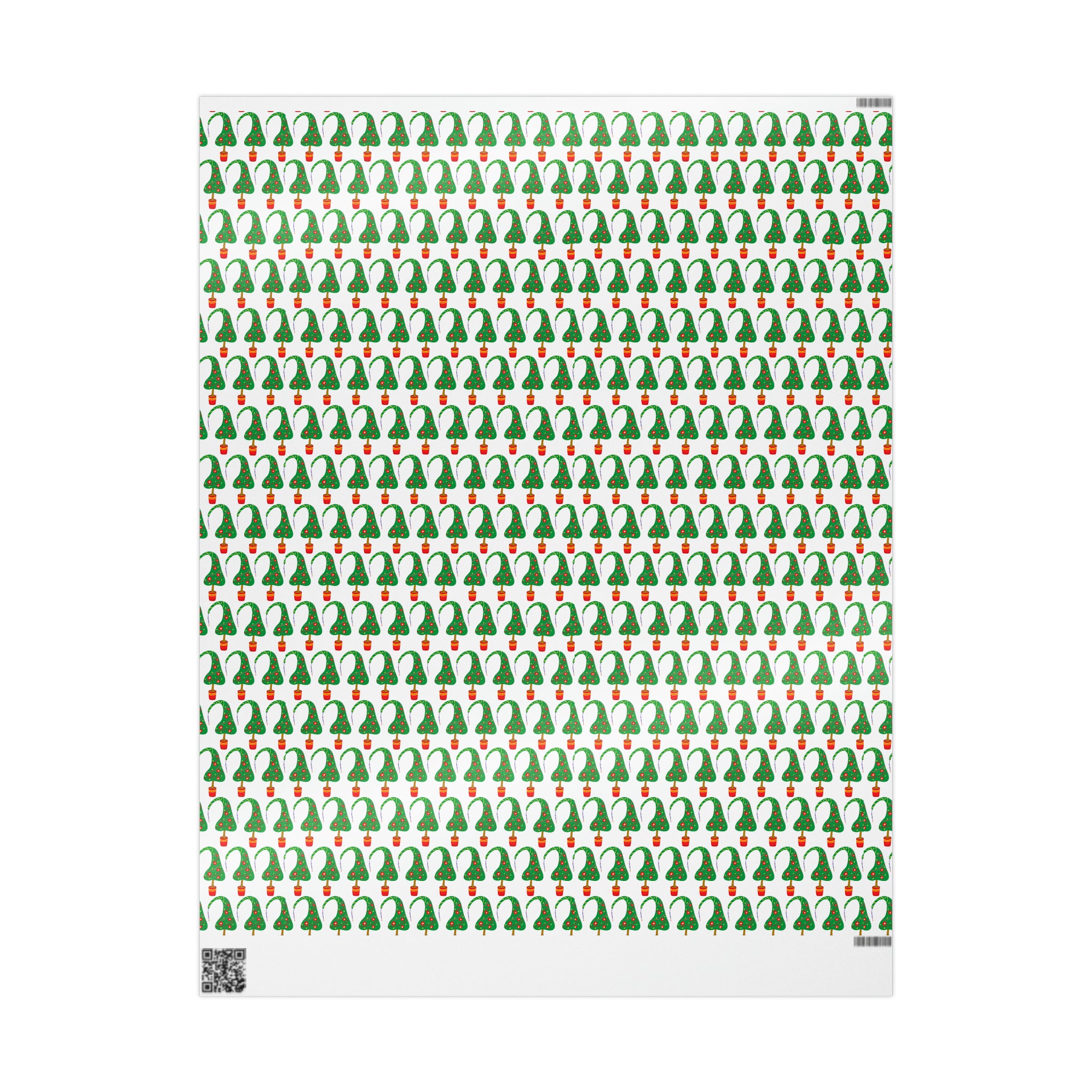 Whimsy Christmas Trees | Wrapping Paper Birthday Gift Holiday