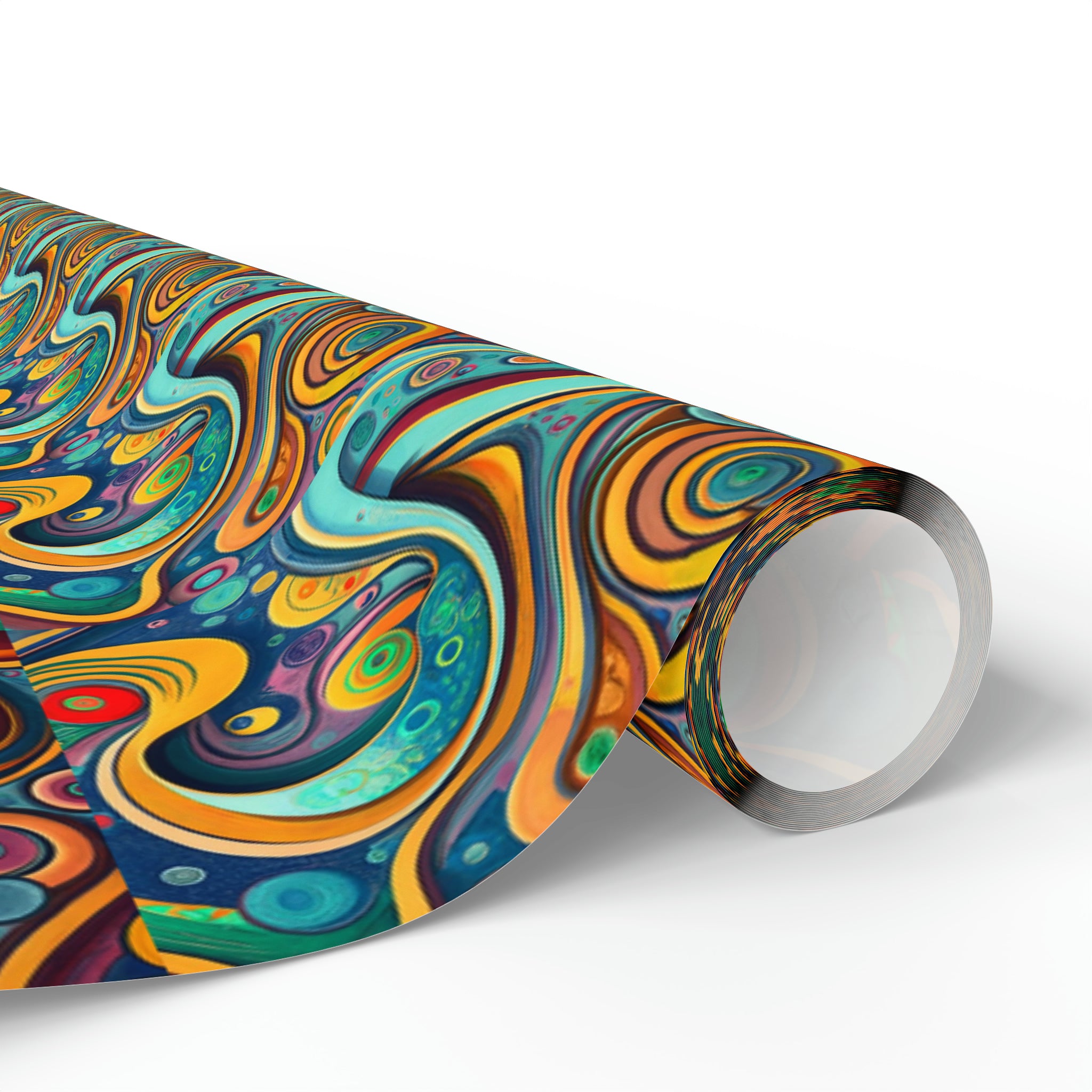 Art Deco - Swirls | Wrapping Paper Birthday Gift Holiday
