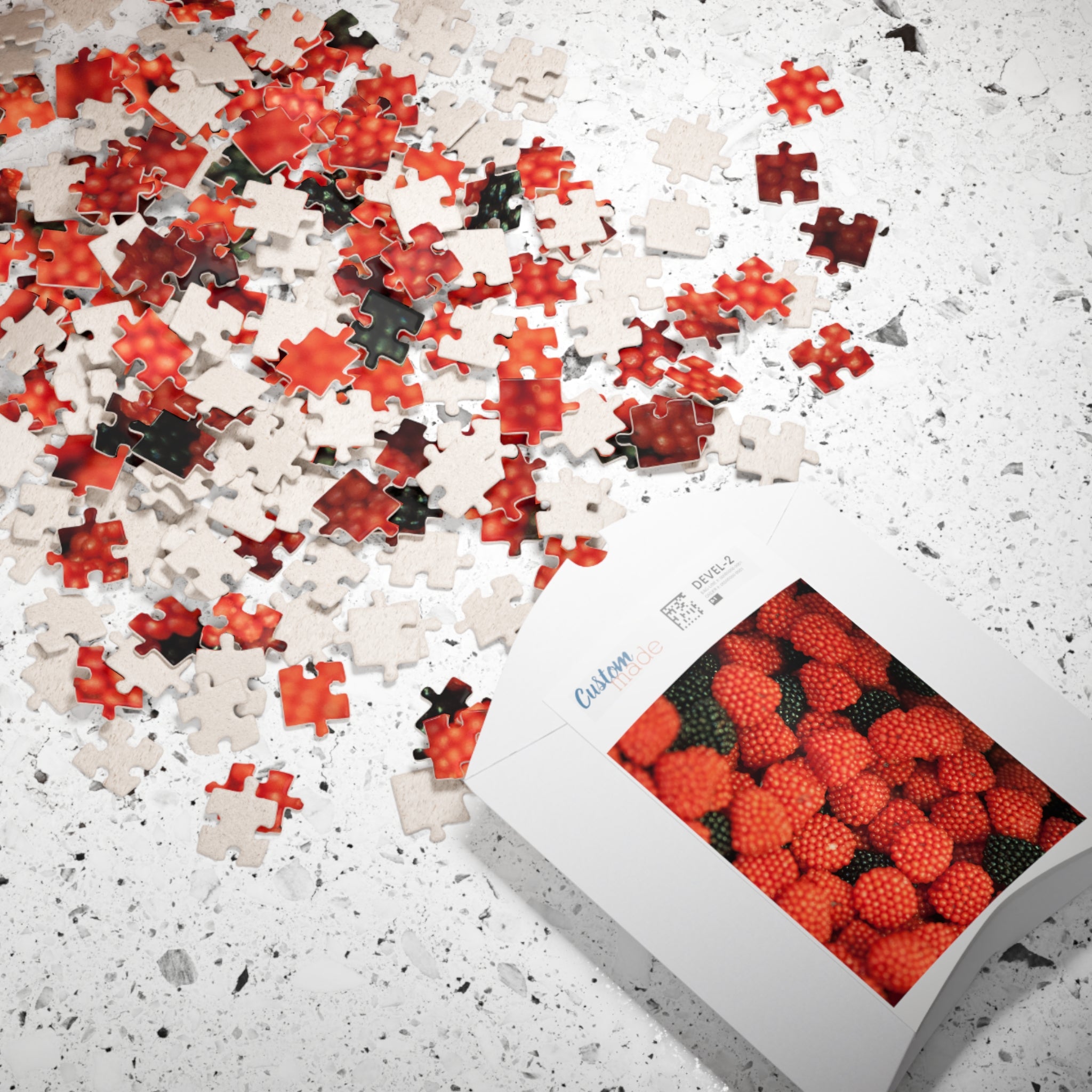 Gummy Berries Raspberry Blackberry Candy Jigsaw Puzzle Food Dessert