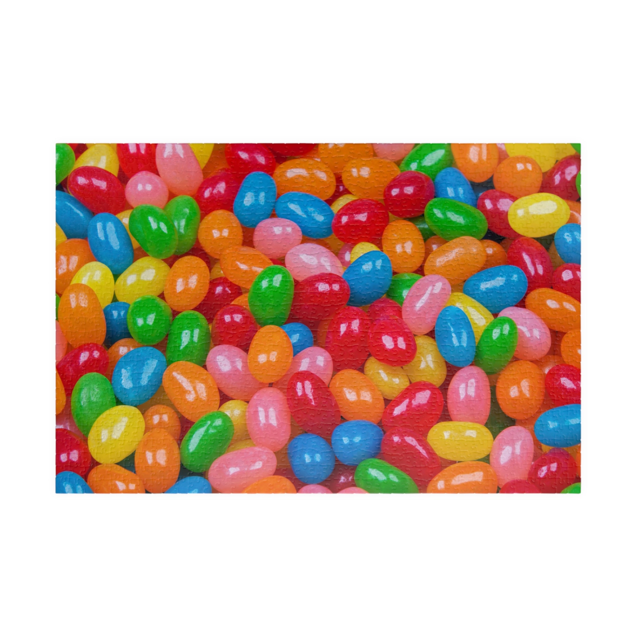 Jelly Bean Candy Easter Bunny Jigsaw Puzzle Food Dessert