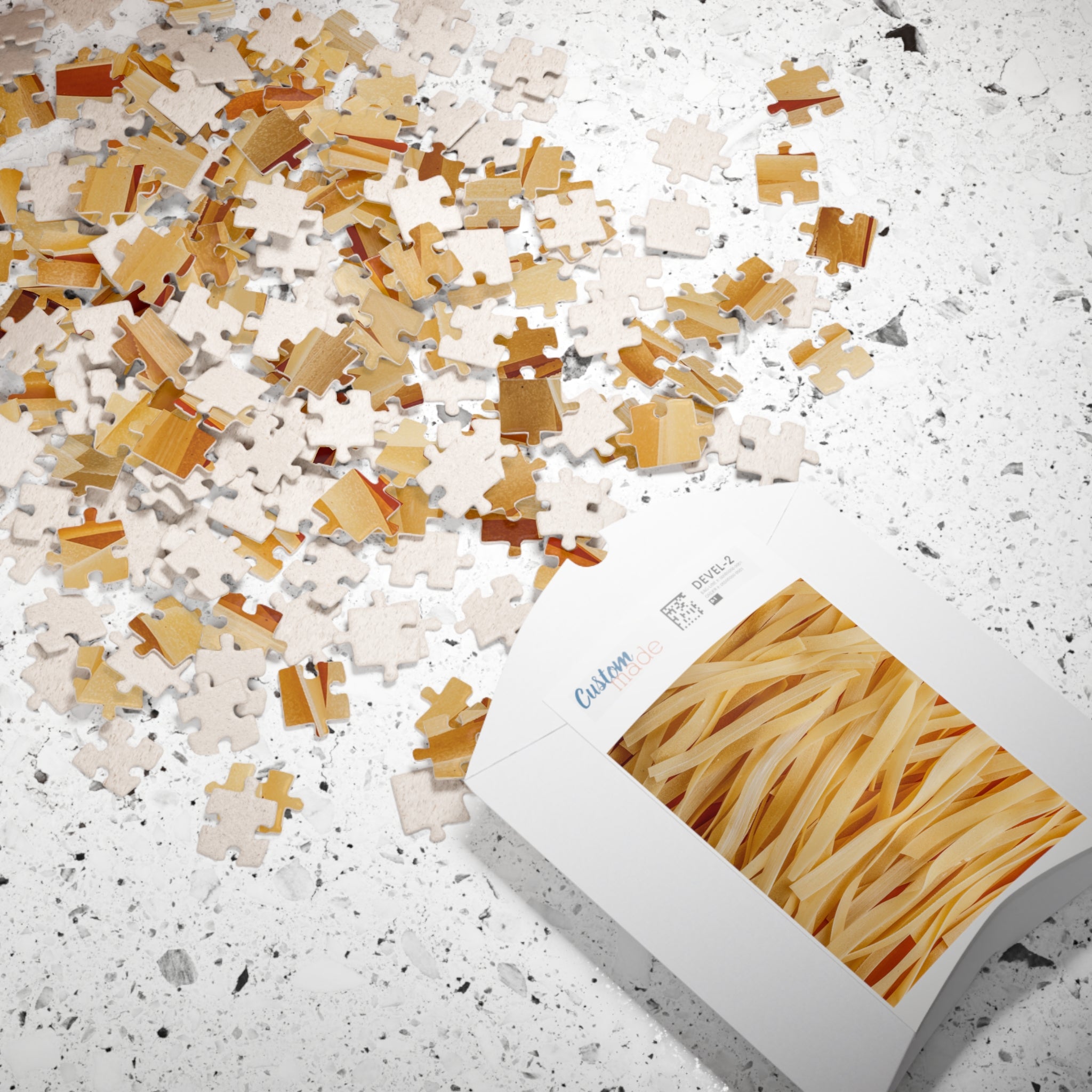Pasta Fettuccini Jigsaw Puzzle Food Culinary