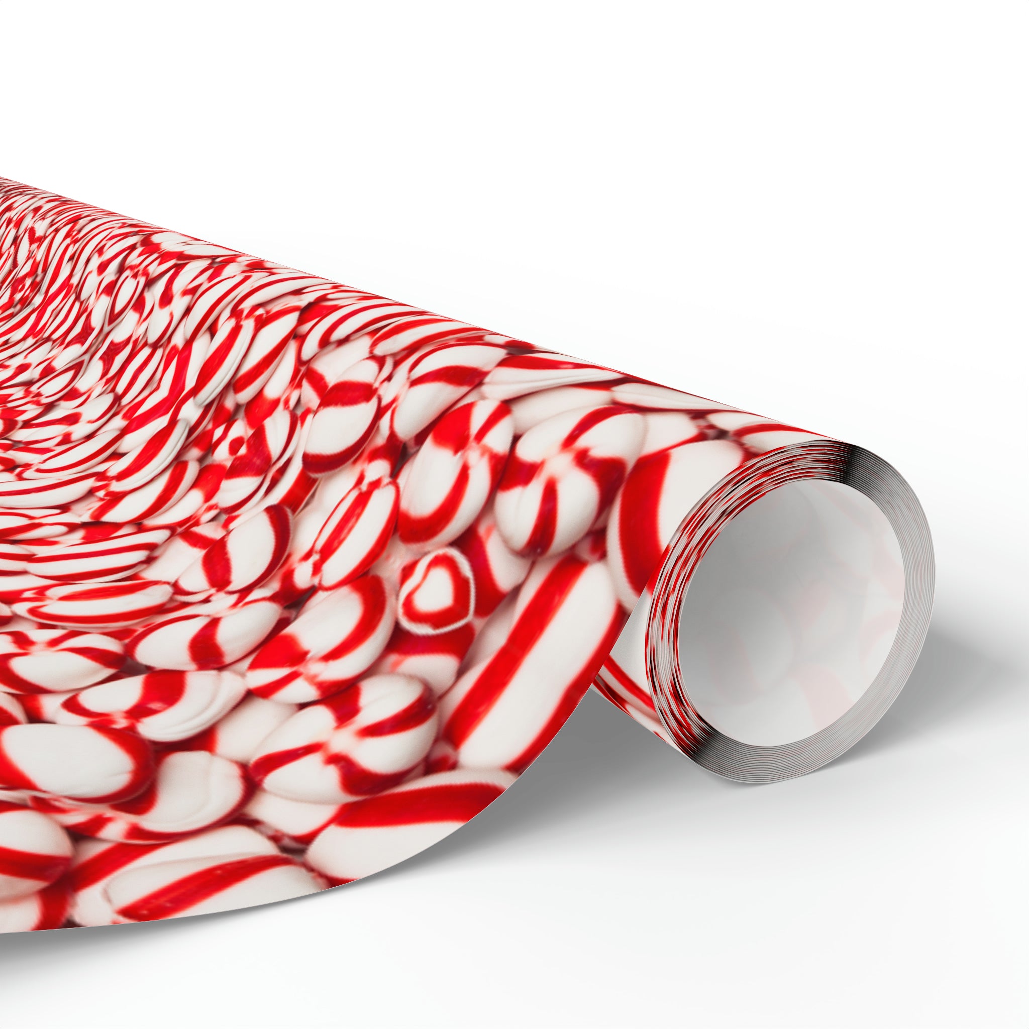 Peppermint Candy Balls | Wrapping Paper Birthday Gift Holiday