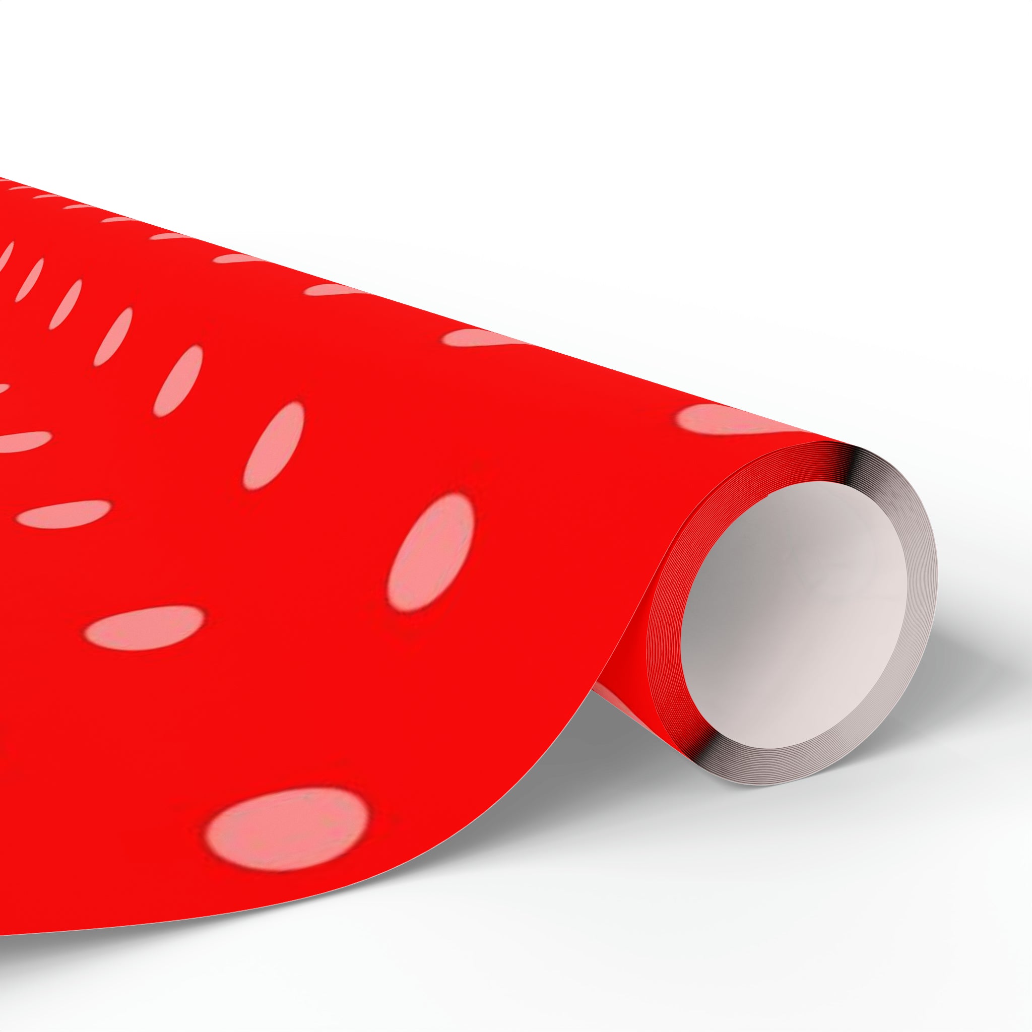 Red Polka | Wrapping Paper Birthday Gift Holiday