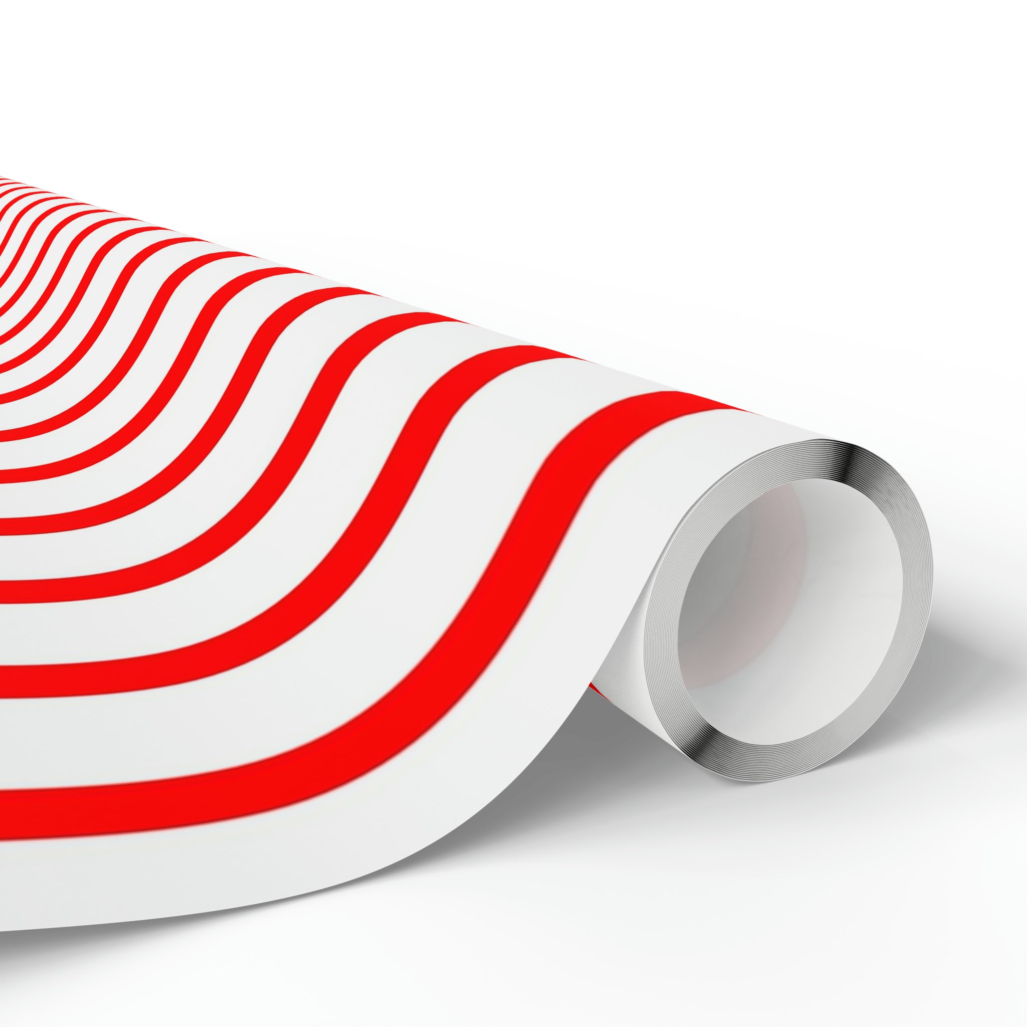 Red & White Stripes | Wrapping Paper Birthday Gift Holiday