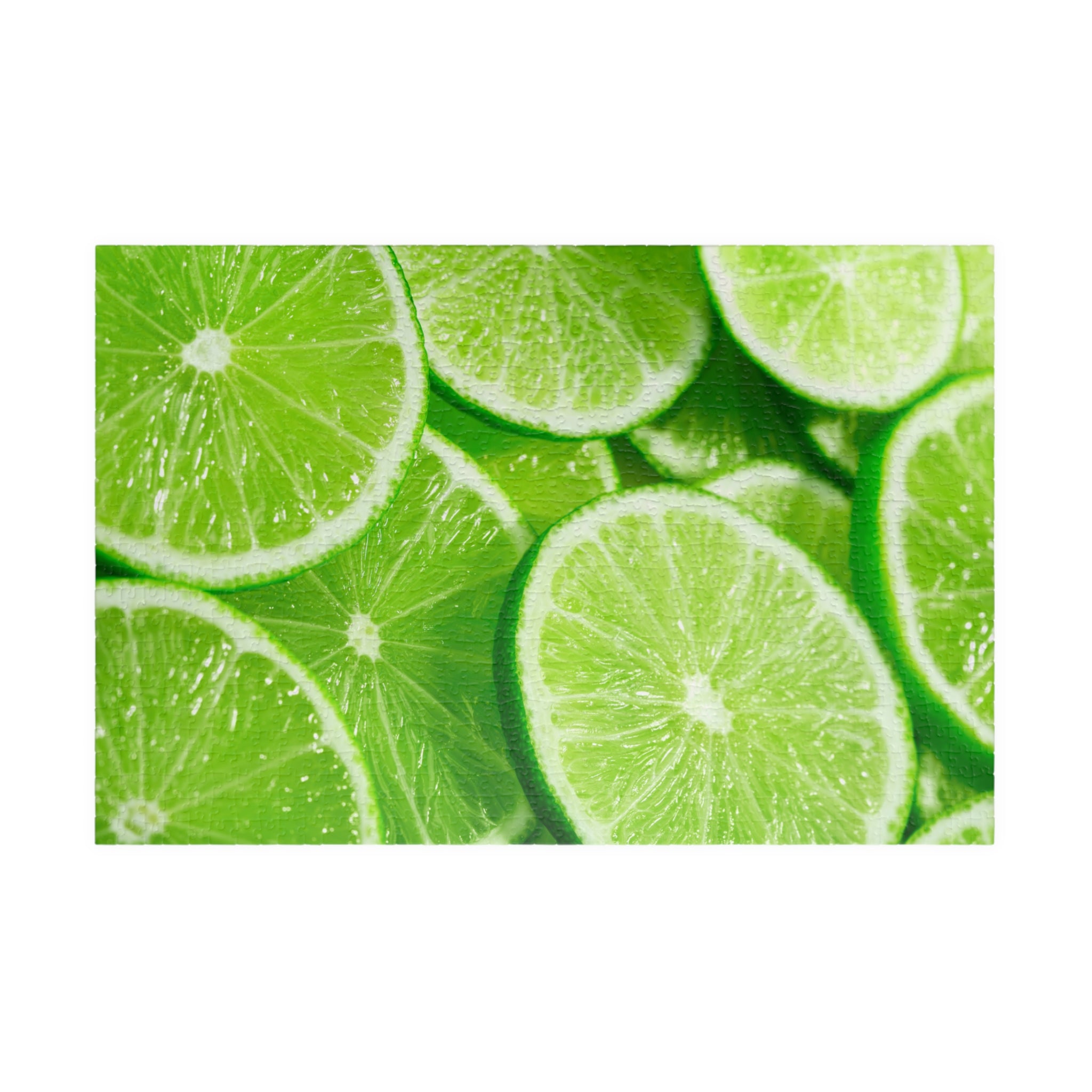 Lime Slices Citrus Jigsaw Puzzle Food Culinary