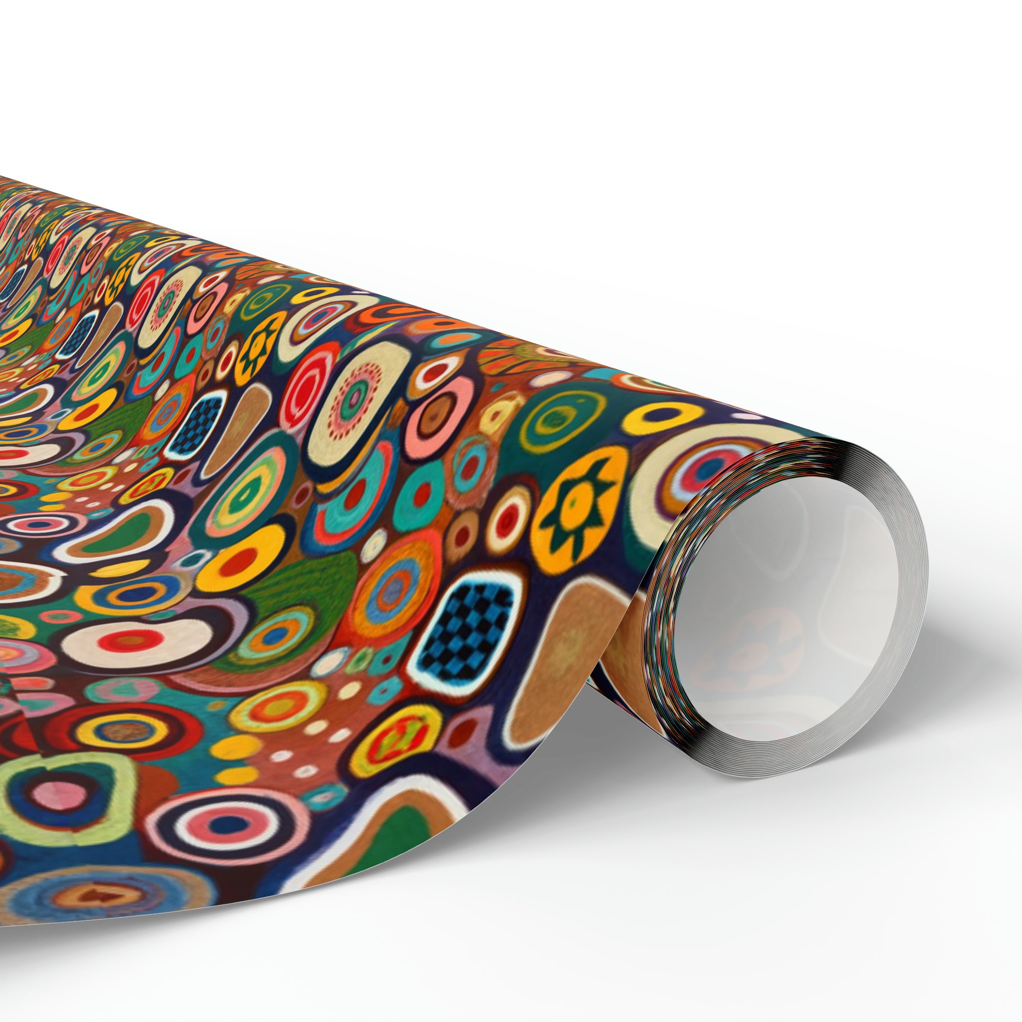Art Deco - Circles | Wrapping Paper Birthday Gift Holiday