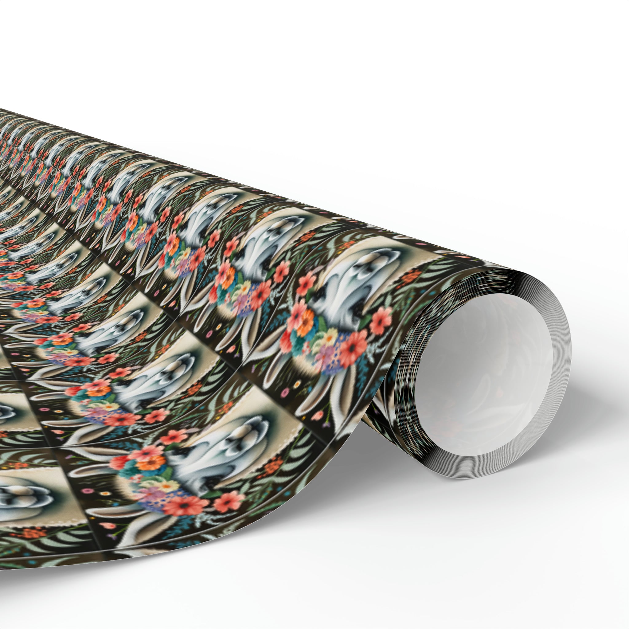 Llama Floral | Wrapping Paper Birthday Gift Holiday