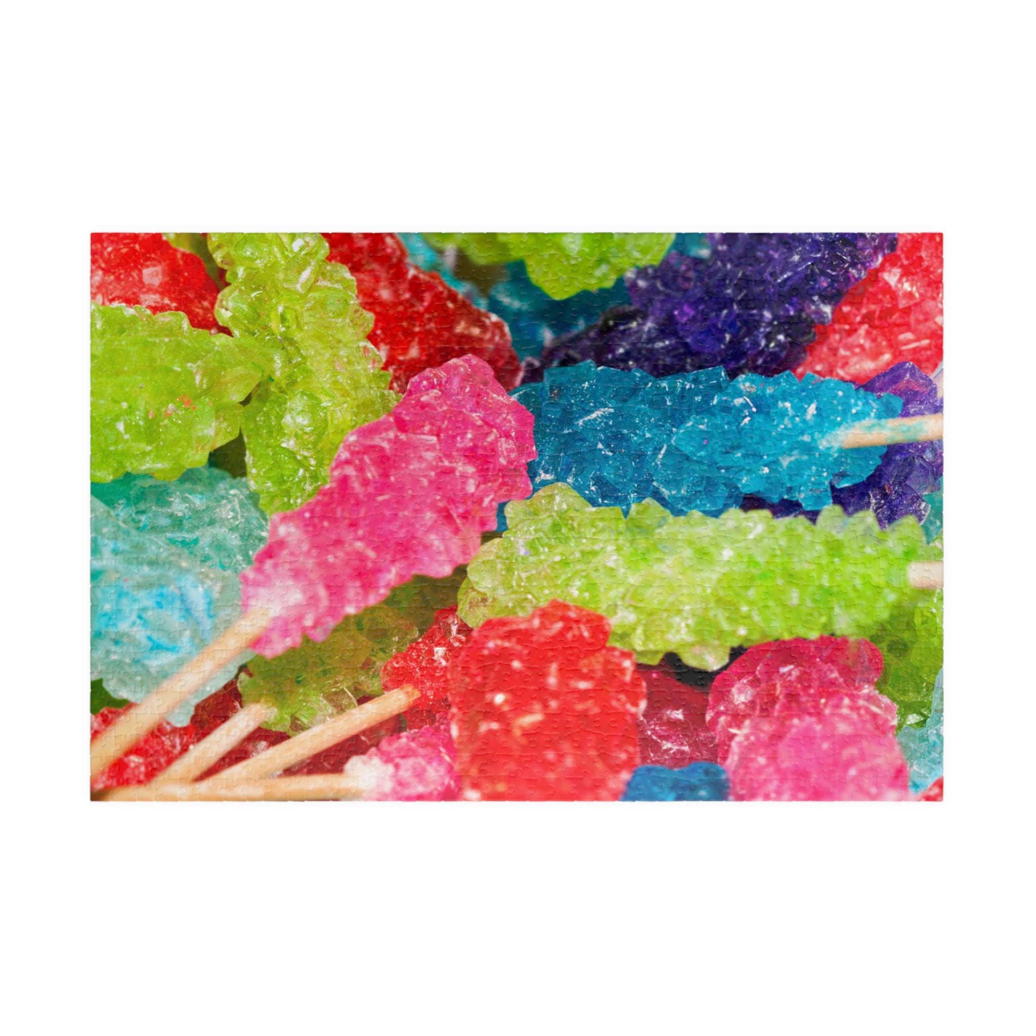 Rock Candy Jigsaw Puzzle Food Dessert