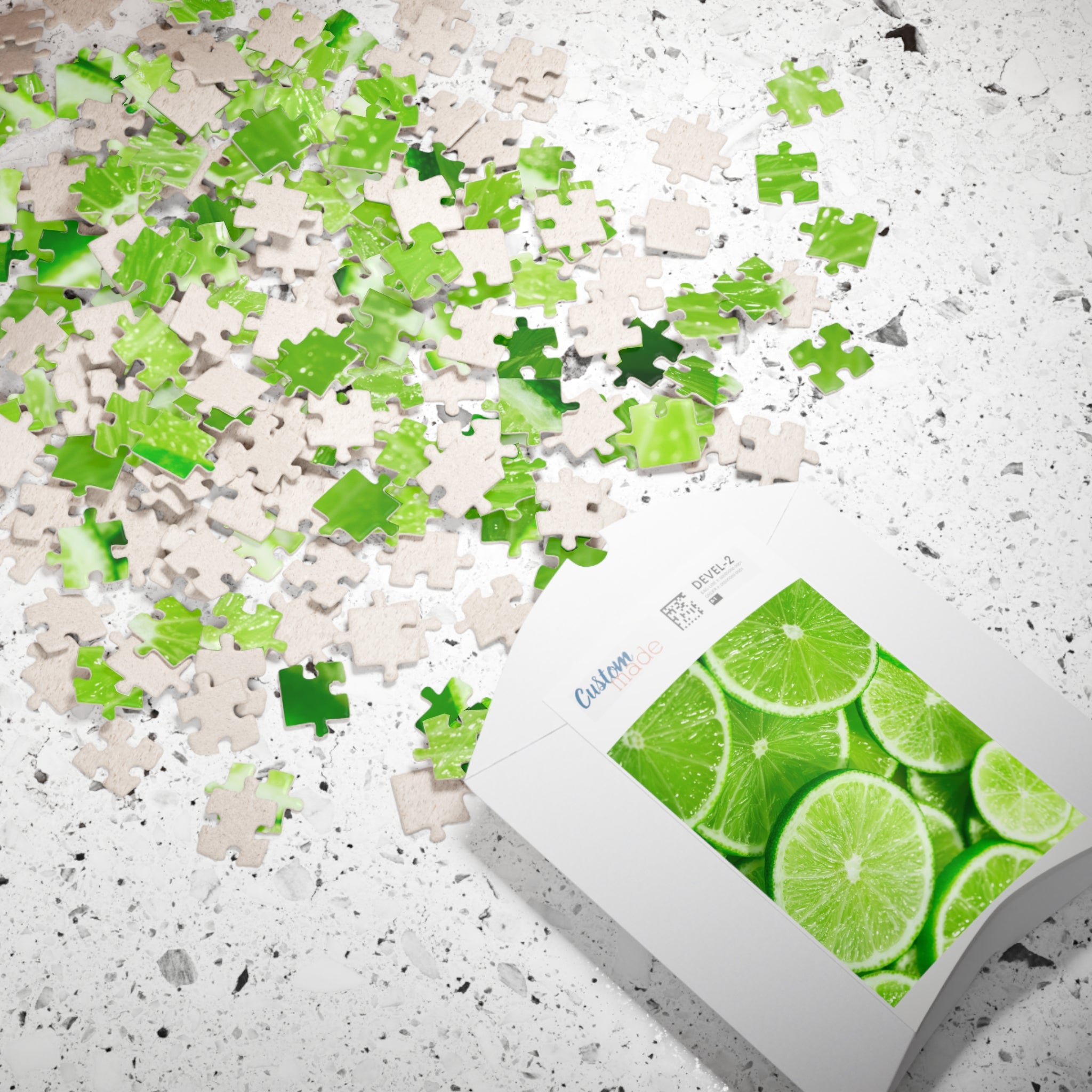 Lime Slices Citrus Jigsaw Puzzle Food Culinary