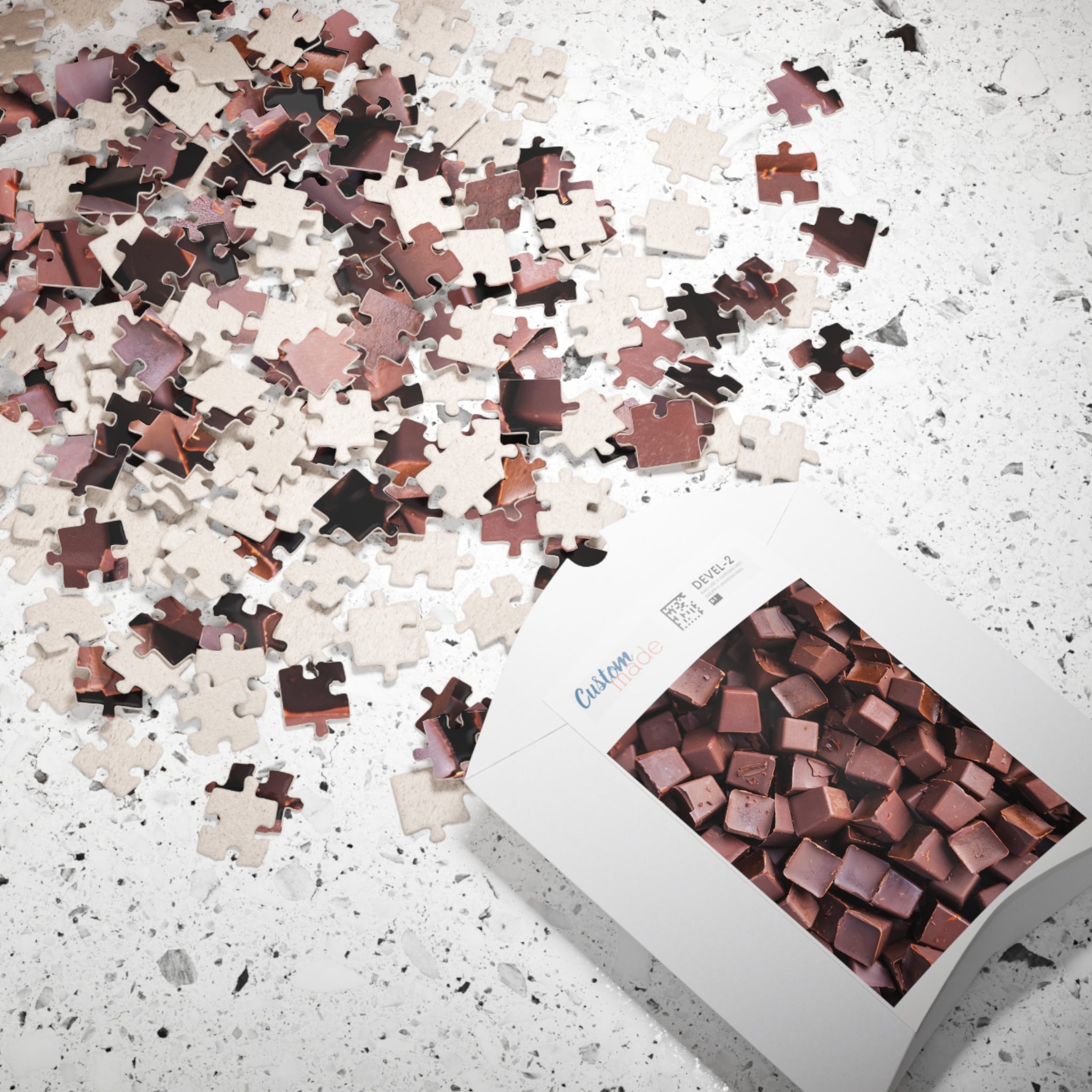 Chocolate Candy Bites Jigsaw Puzzle Food Dessert