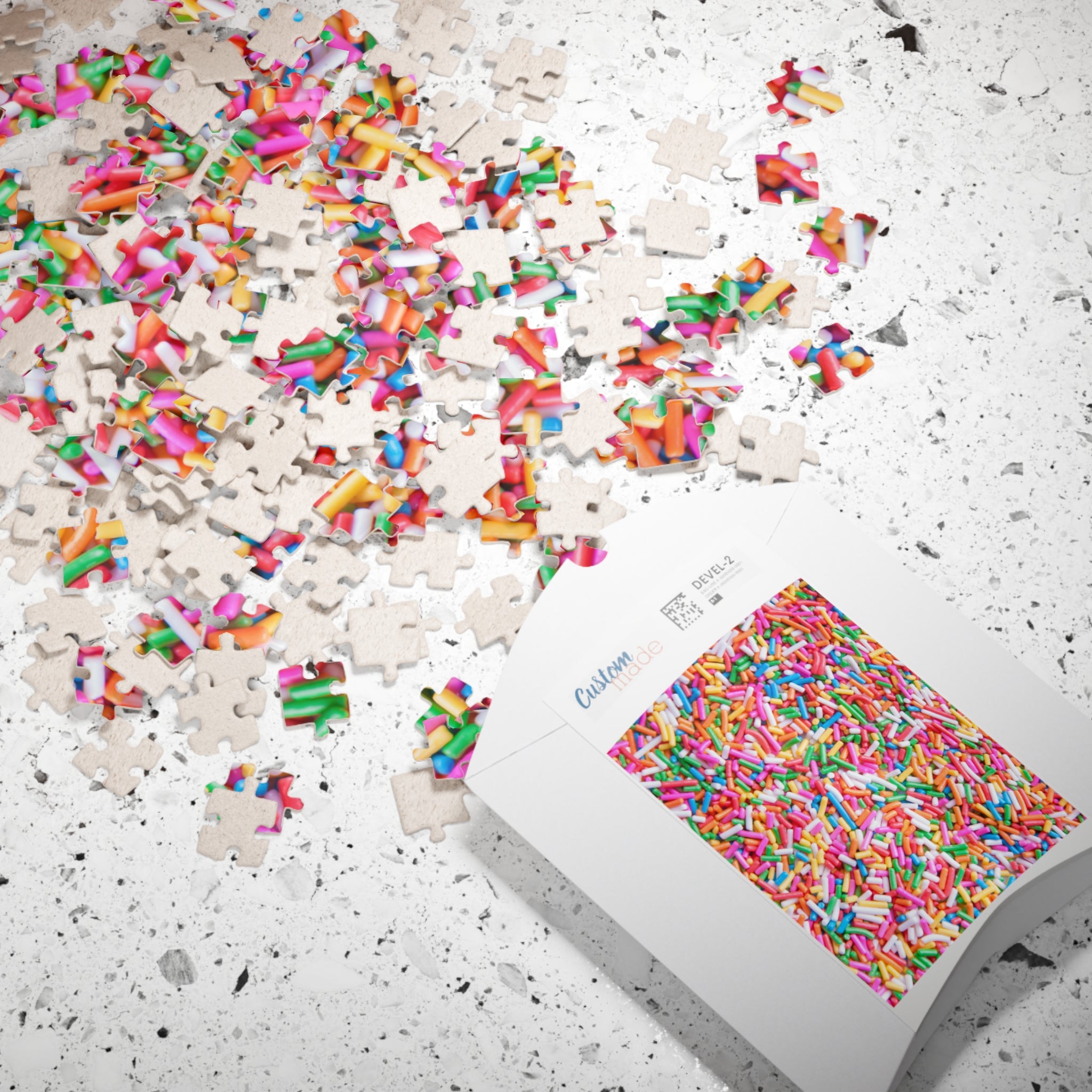 Candy Sprinkles Spring Easter Pastel Cookies Cake Jigsaw Puzzle Food Brunch Dessert