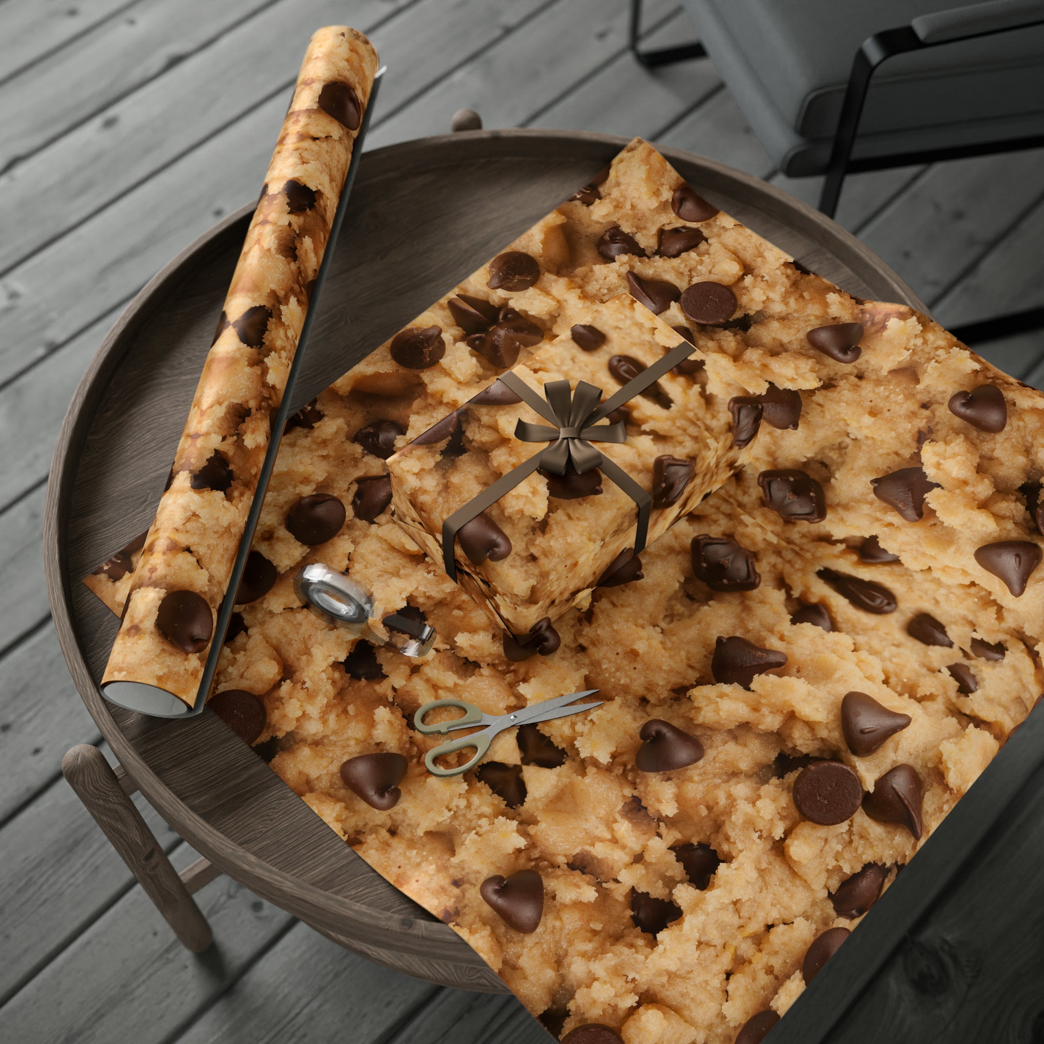 Chocolate Chips | Wrapping Paper Birthday Gift Holiday