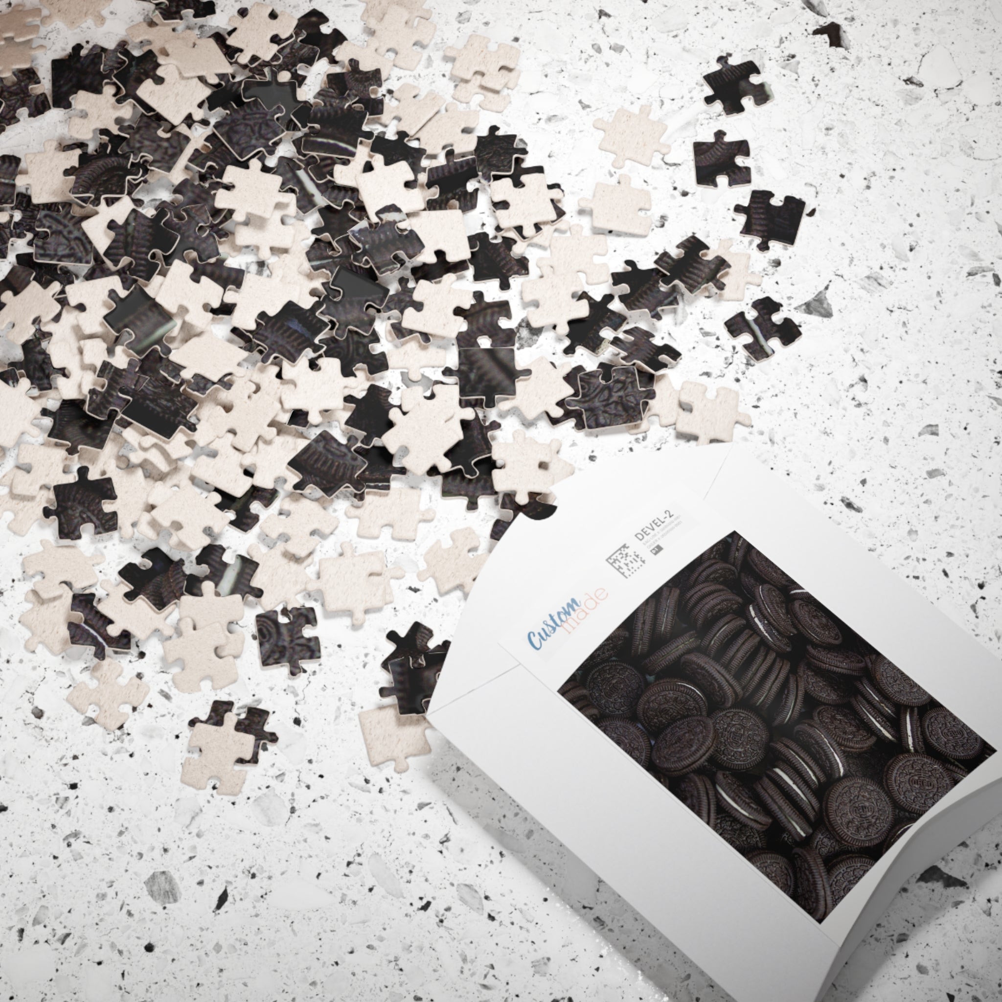 Oreo Cookie Chocolate Jigsaw Puzzle Food Dessert