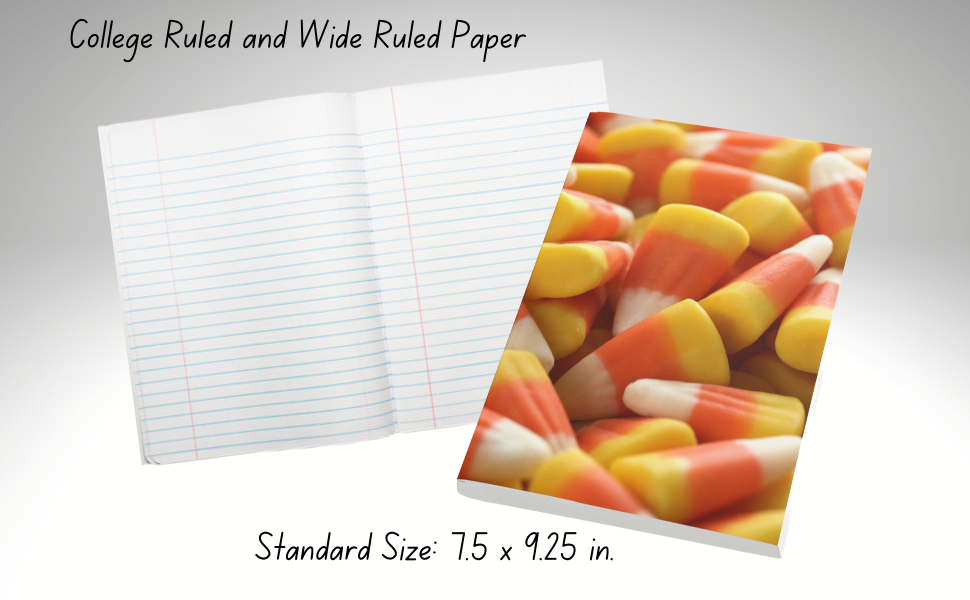 Candy Corn Composition Notebook
