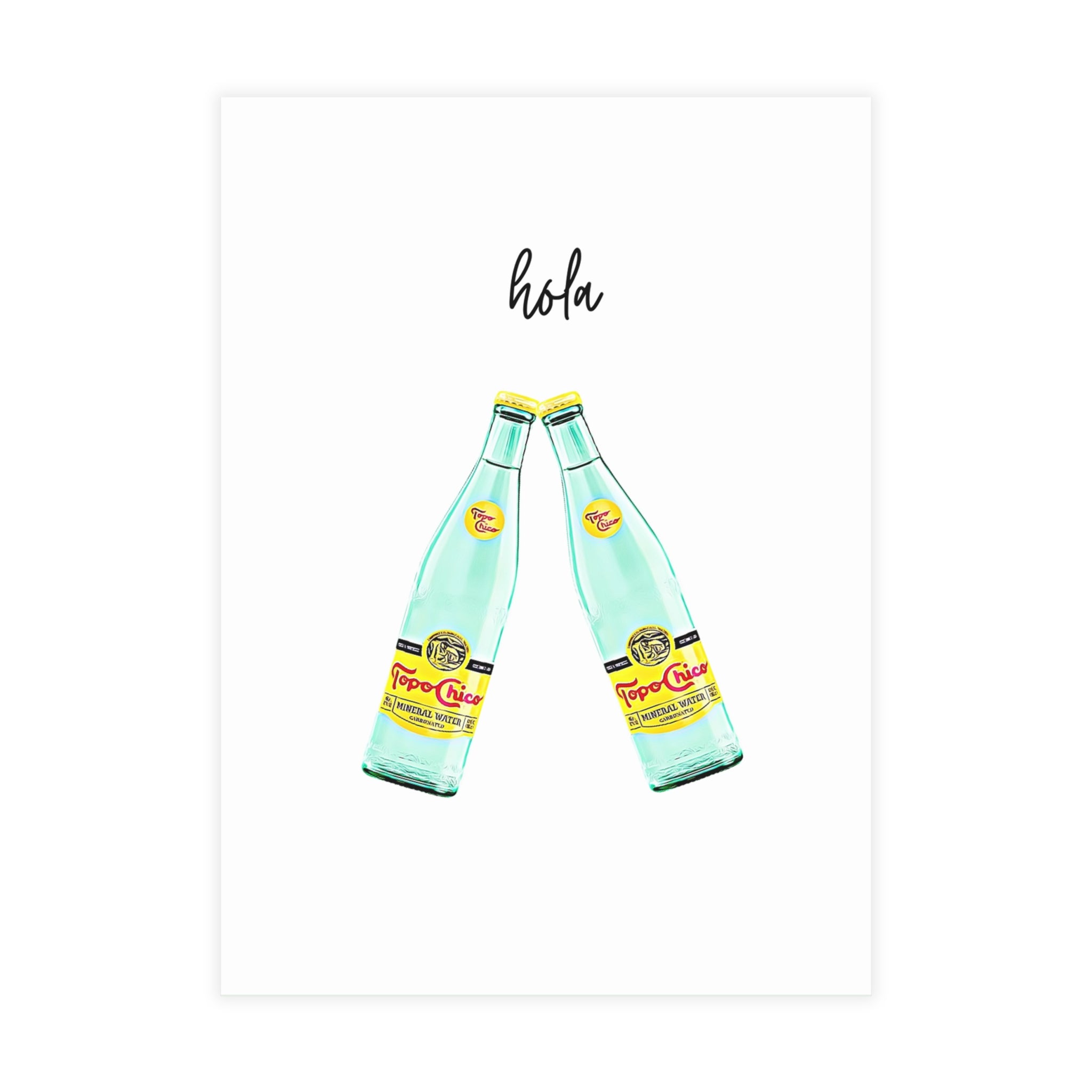 Topo Chico Note Cards (Bundle of 10, 30 or 50) Envelopes Included