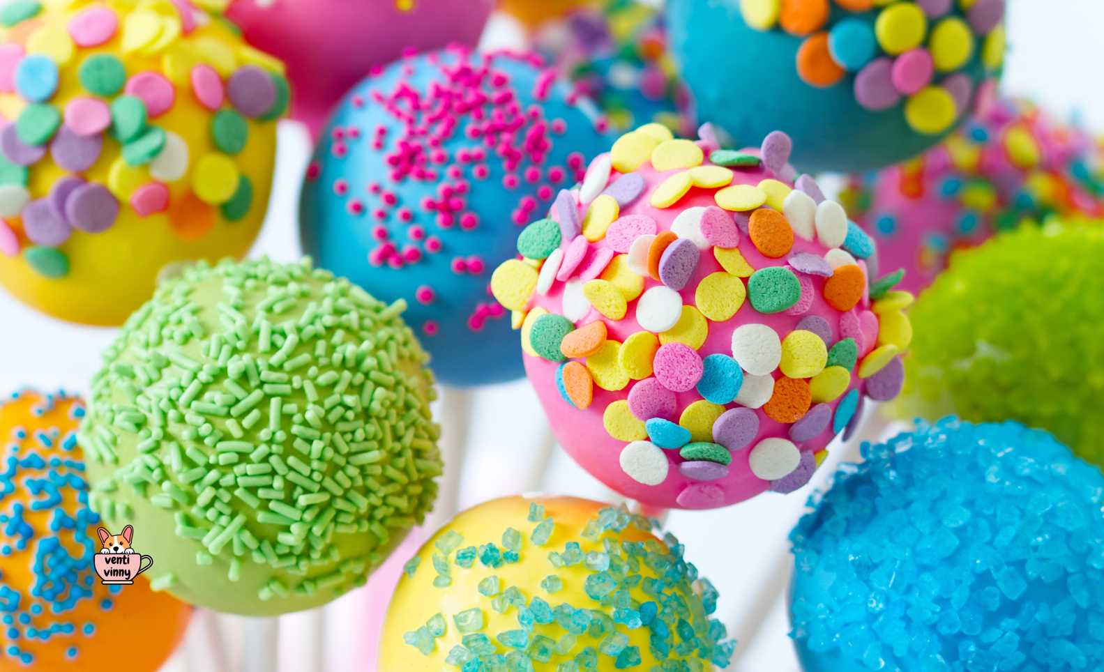 Cakey Confetti Balls Composition Notebook