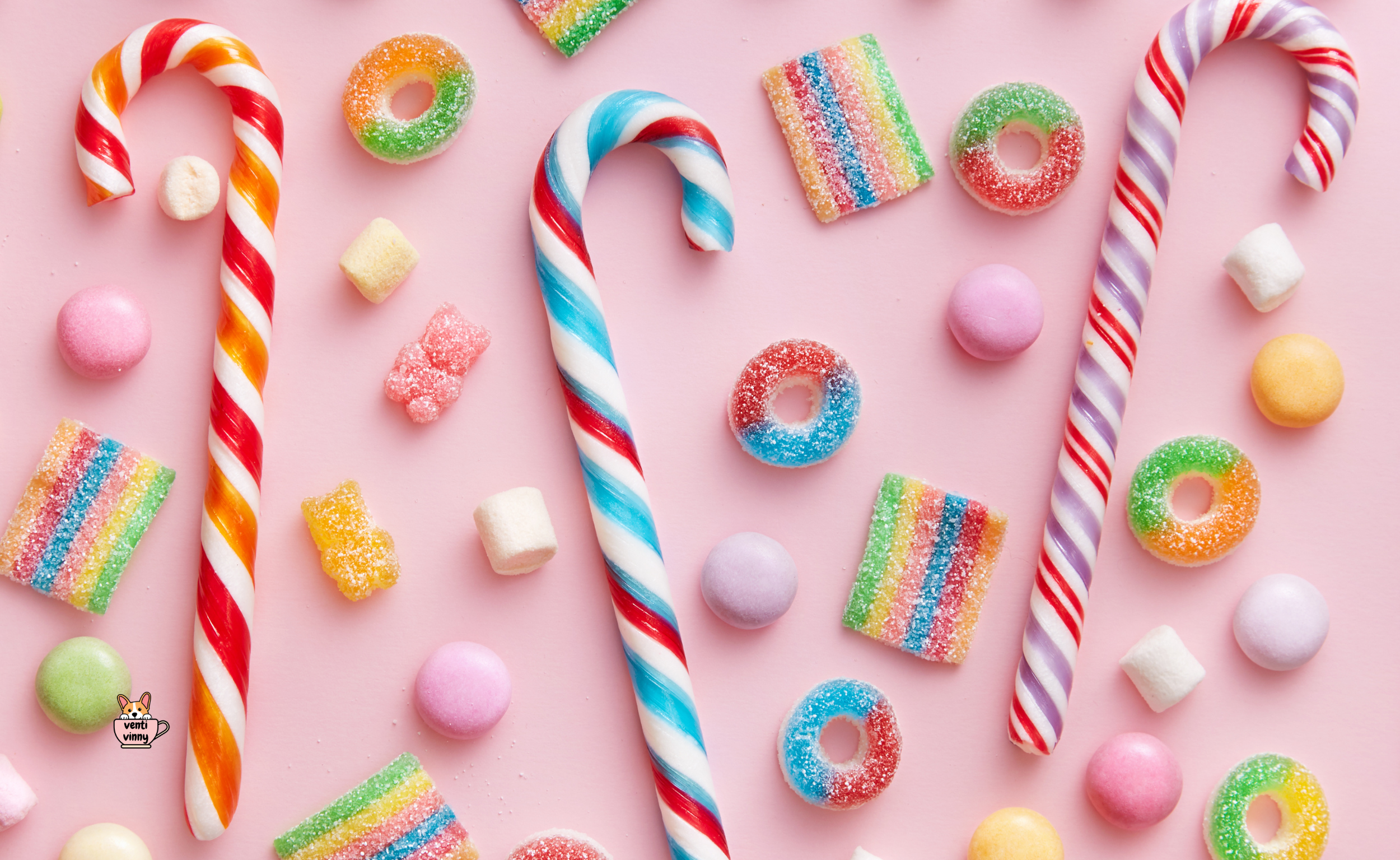Candy Cane Lane Composition Notebook