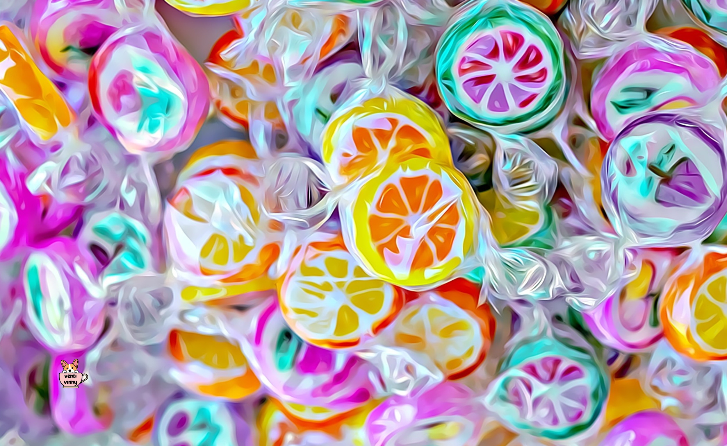 Citrus Candy Composition Notebook