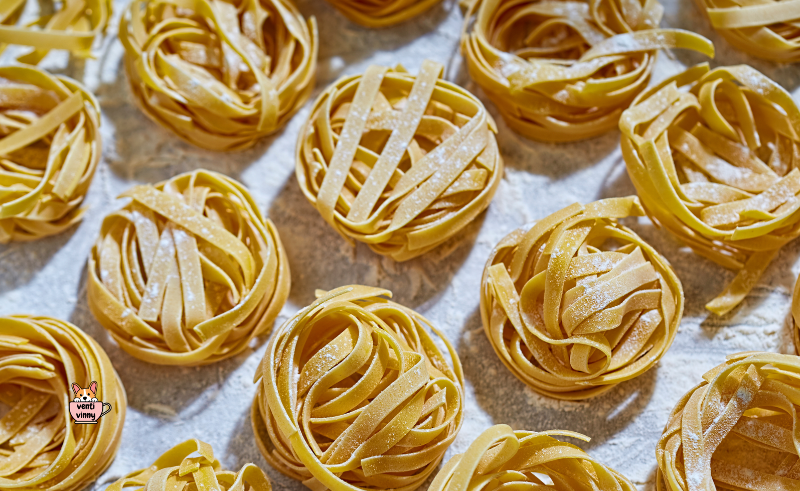 Fresh Pasta Nest Composition Notebook