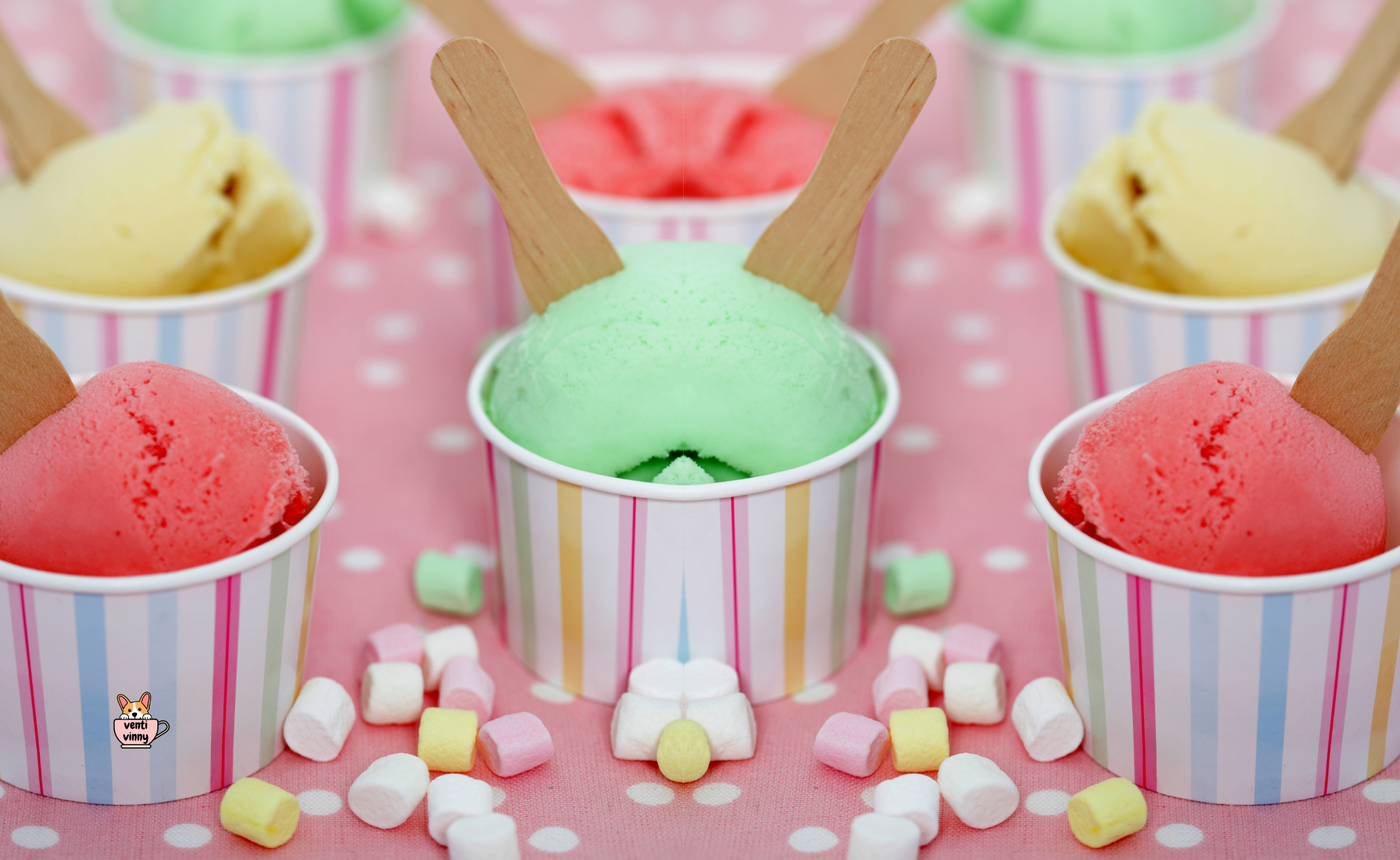 Ice Cream Cups Composition Notebook