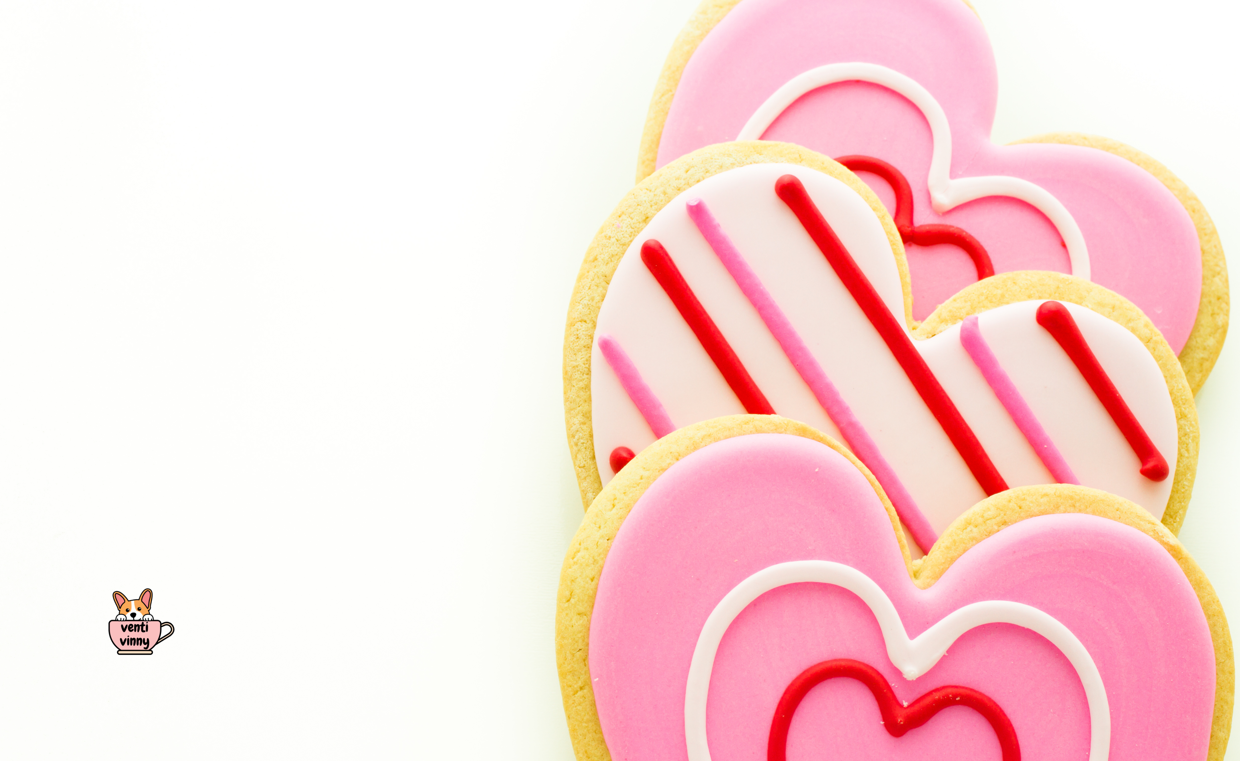 Valentine's Cookies Composition Notebook