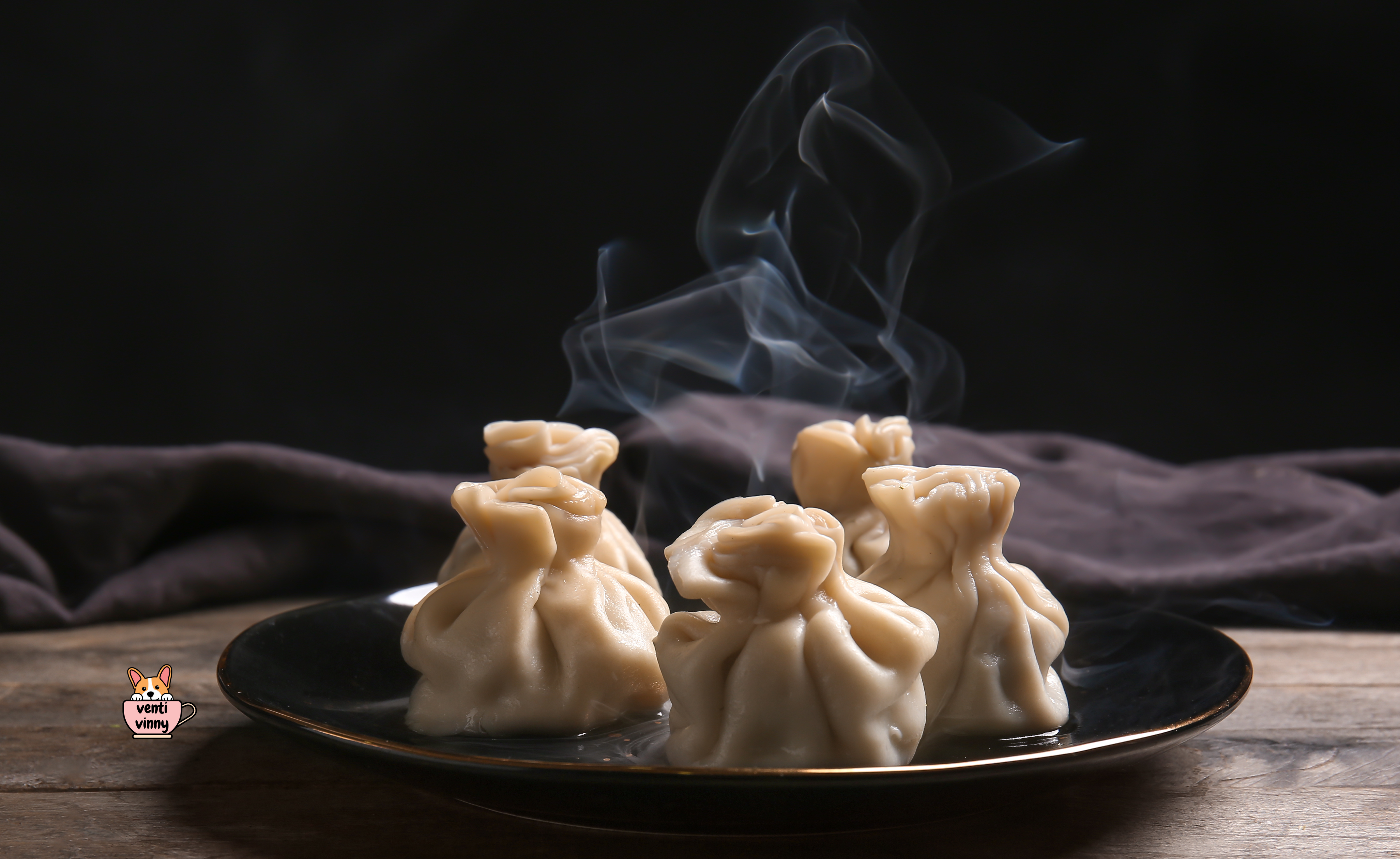 Dumplings Steamy Composition Notebook