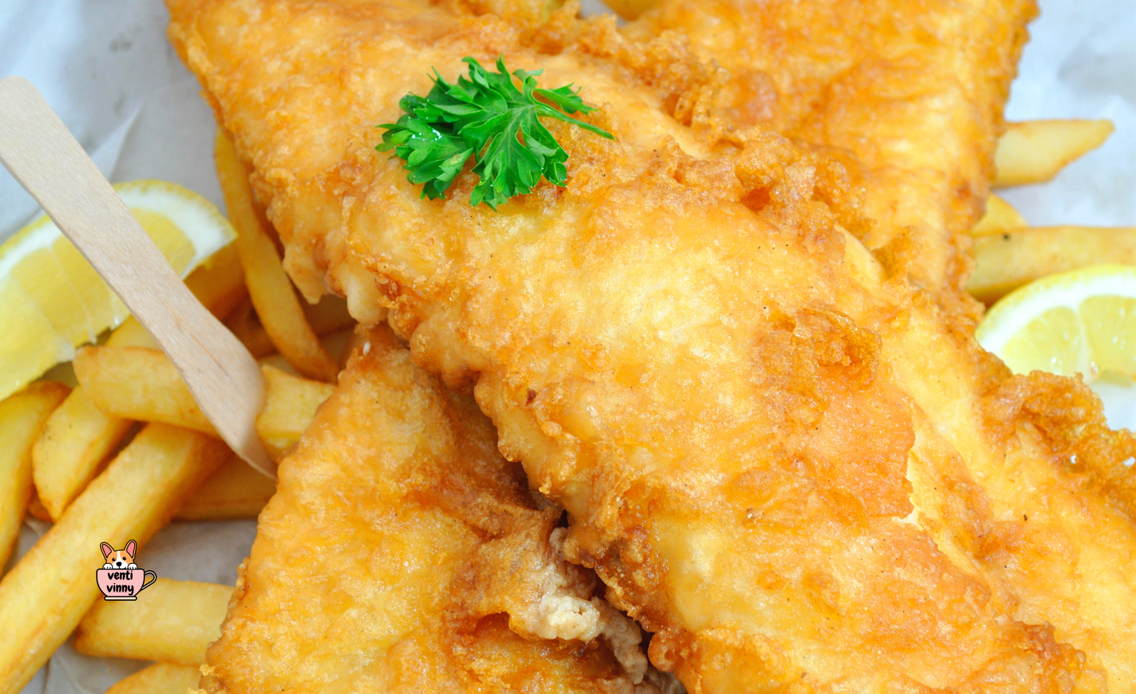 Fish n Chips Composition Notebook