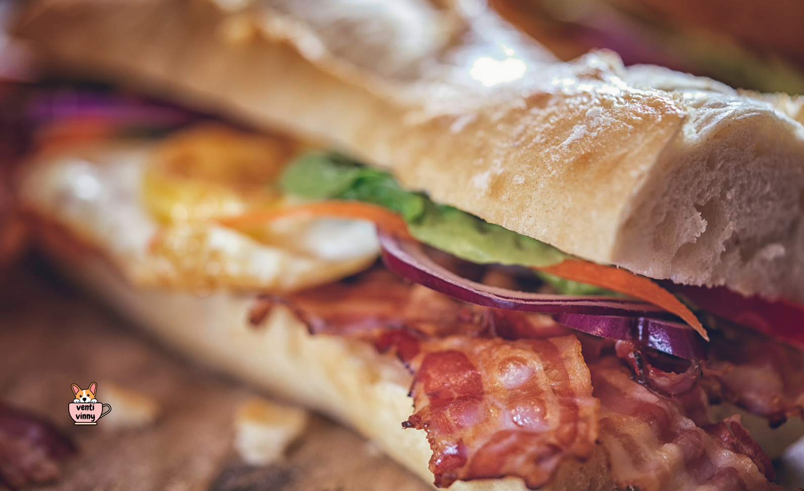 Bacon Egg Sammy Composition Notebook