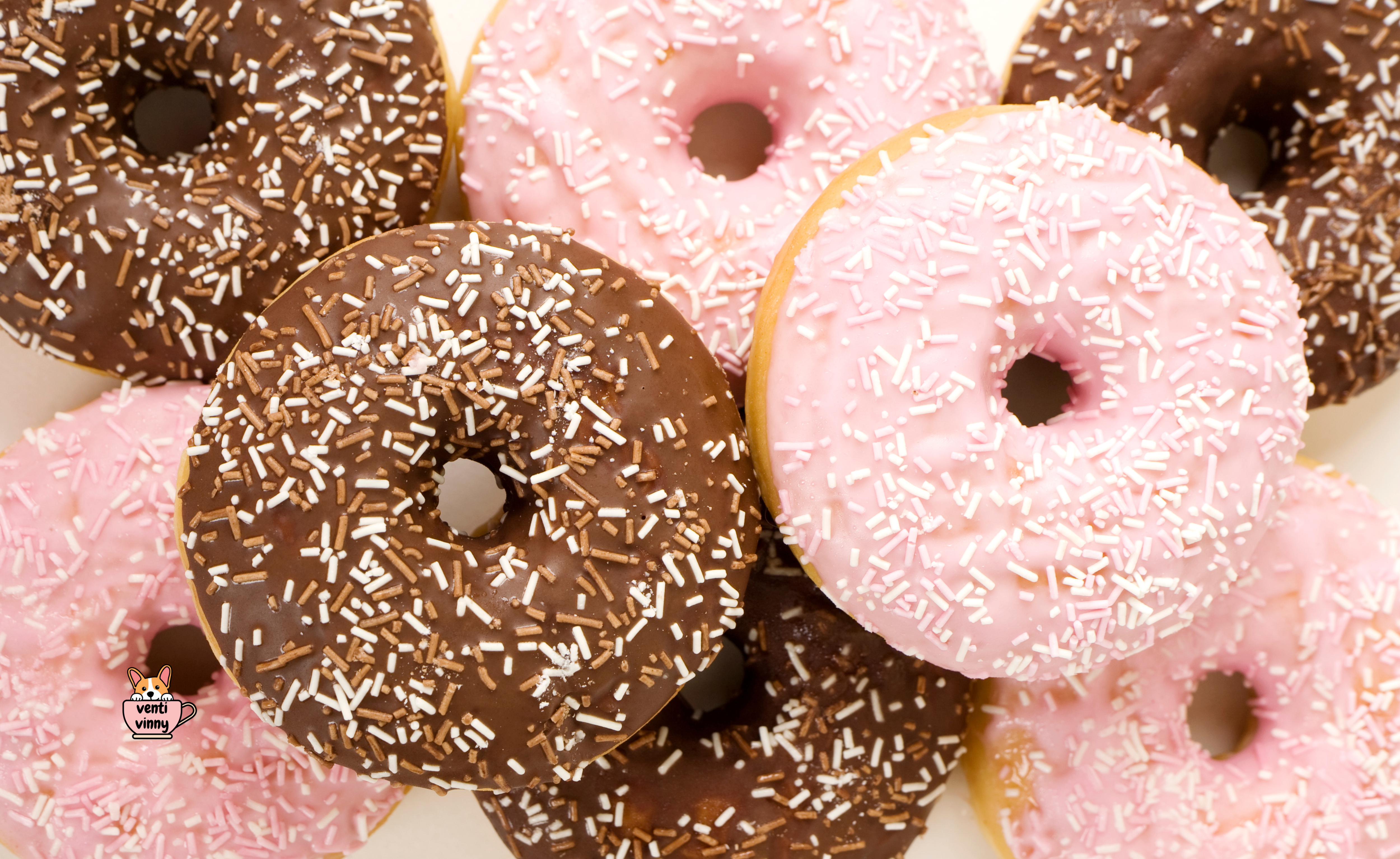 Donut Choco Pinkie Composition Notebook