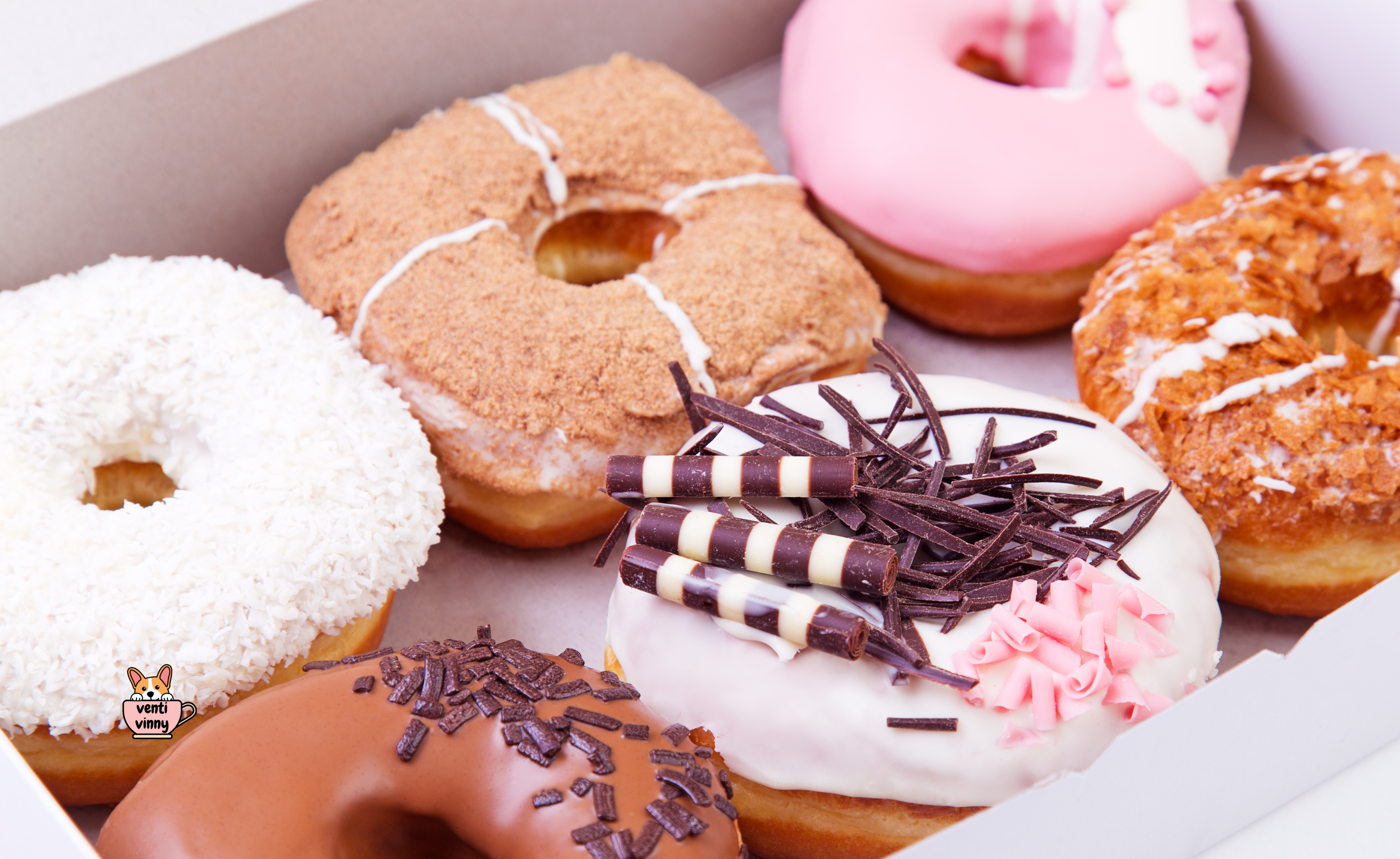 Donut Pink Choco Composition Notebook