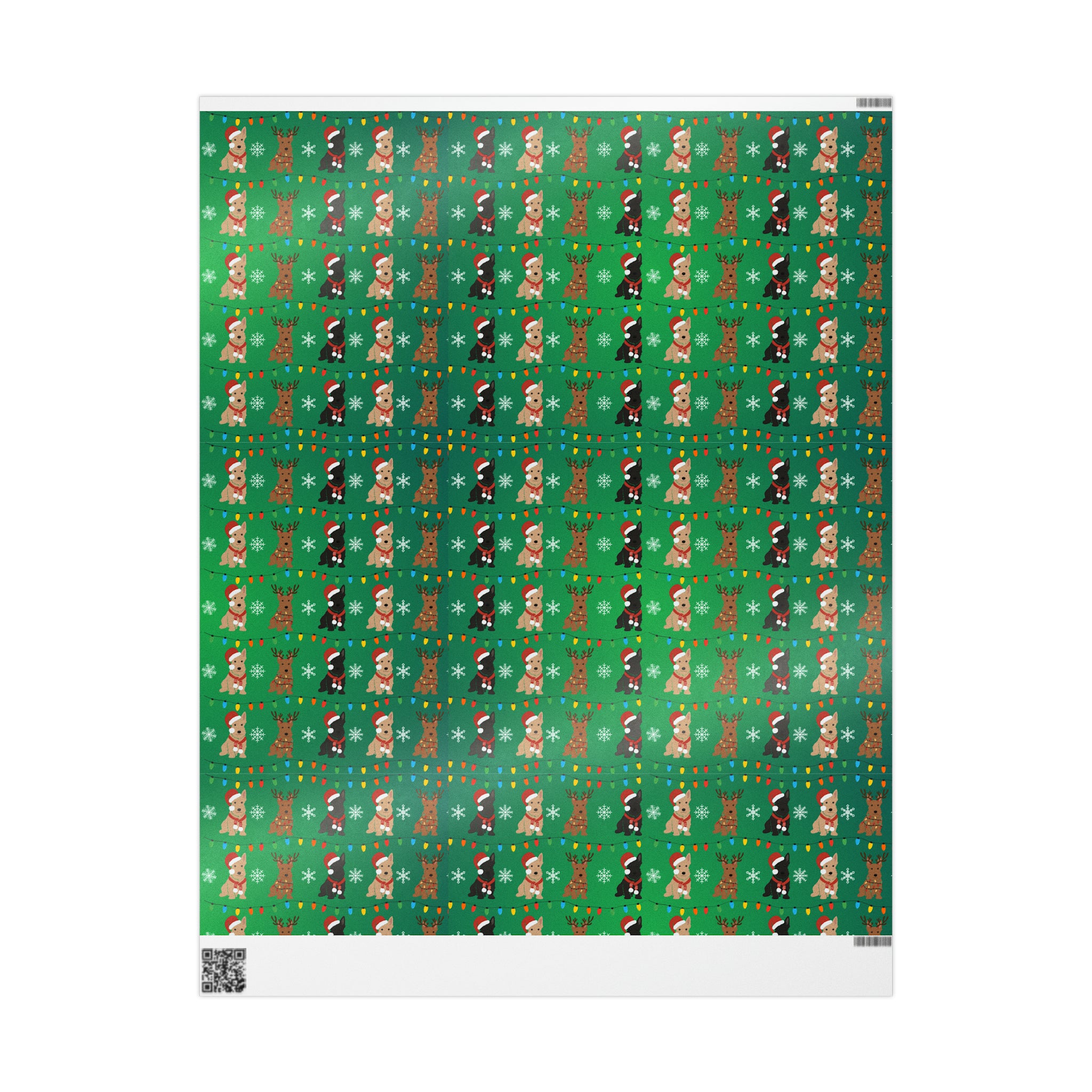 Scottie and Westie | Wrapping Paper Birthday Gift Holiday